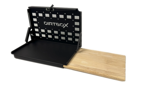 Folding Camp Table with Cutting Board