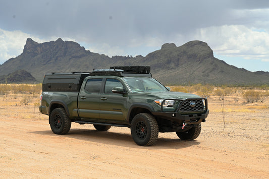 Gull Wing Truck Cap Topper & Overland Camper Shell for Work, Camping & Off-Road | Overland