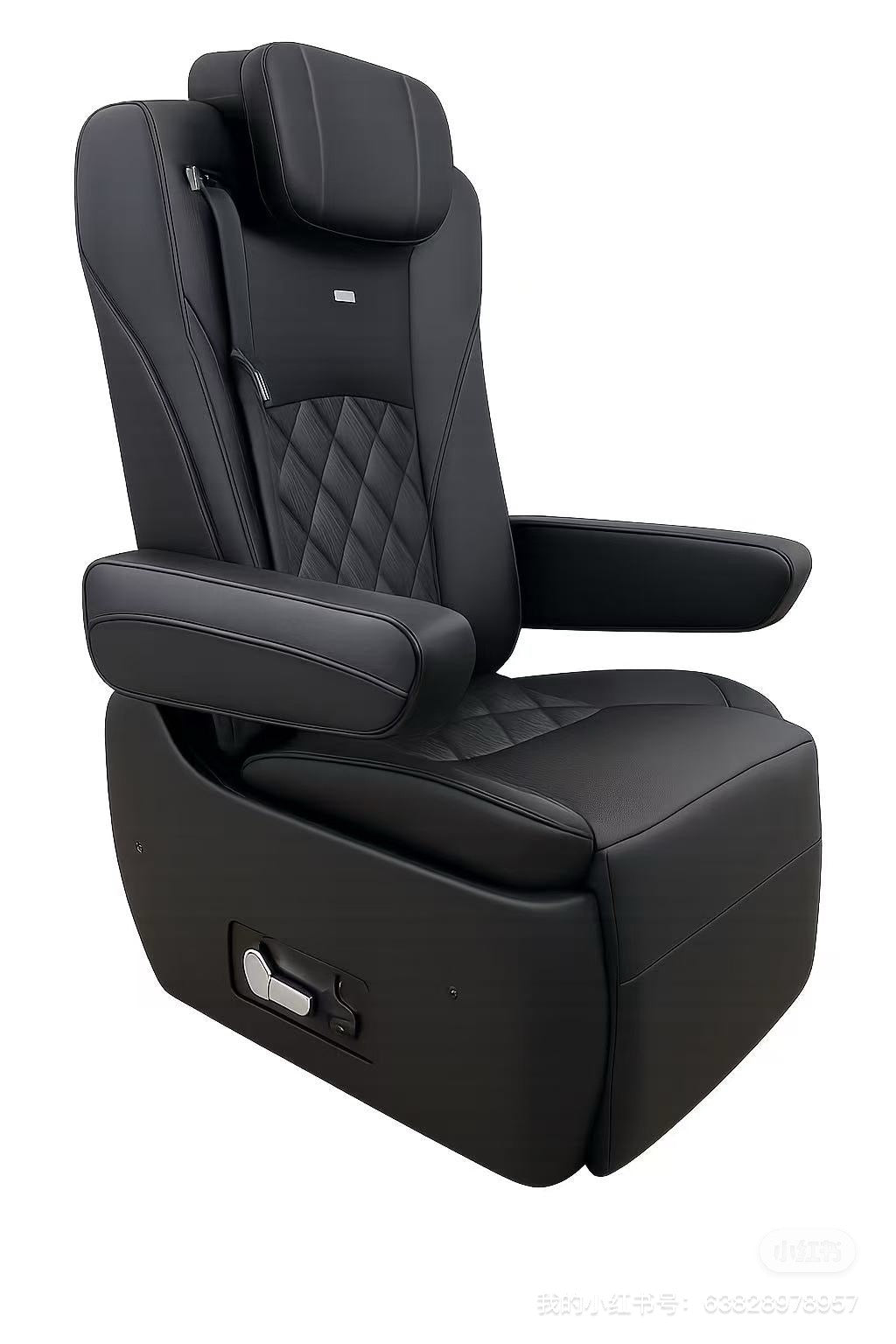 DOT Certified Luxury Quilted Airline Captain Seat for MPV/Vans Pathfinder