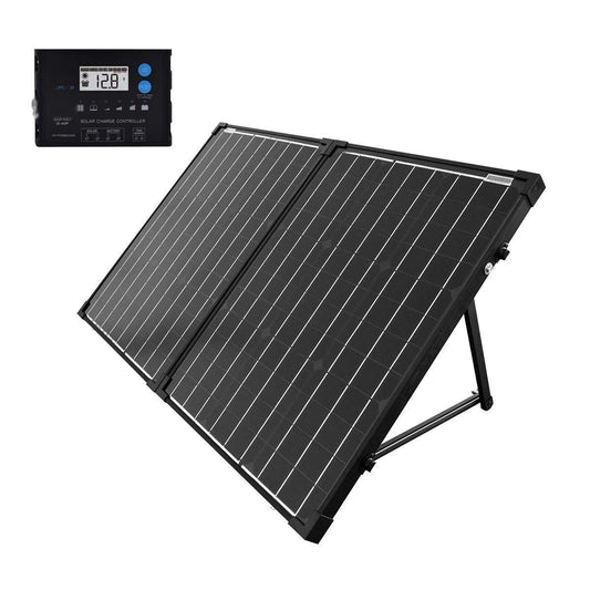 100W Mono Foldable Solar Panel Kit with ProteusX 20A Charge Controller