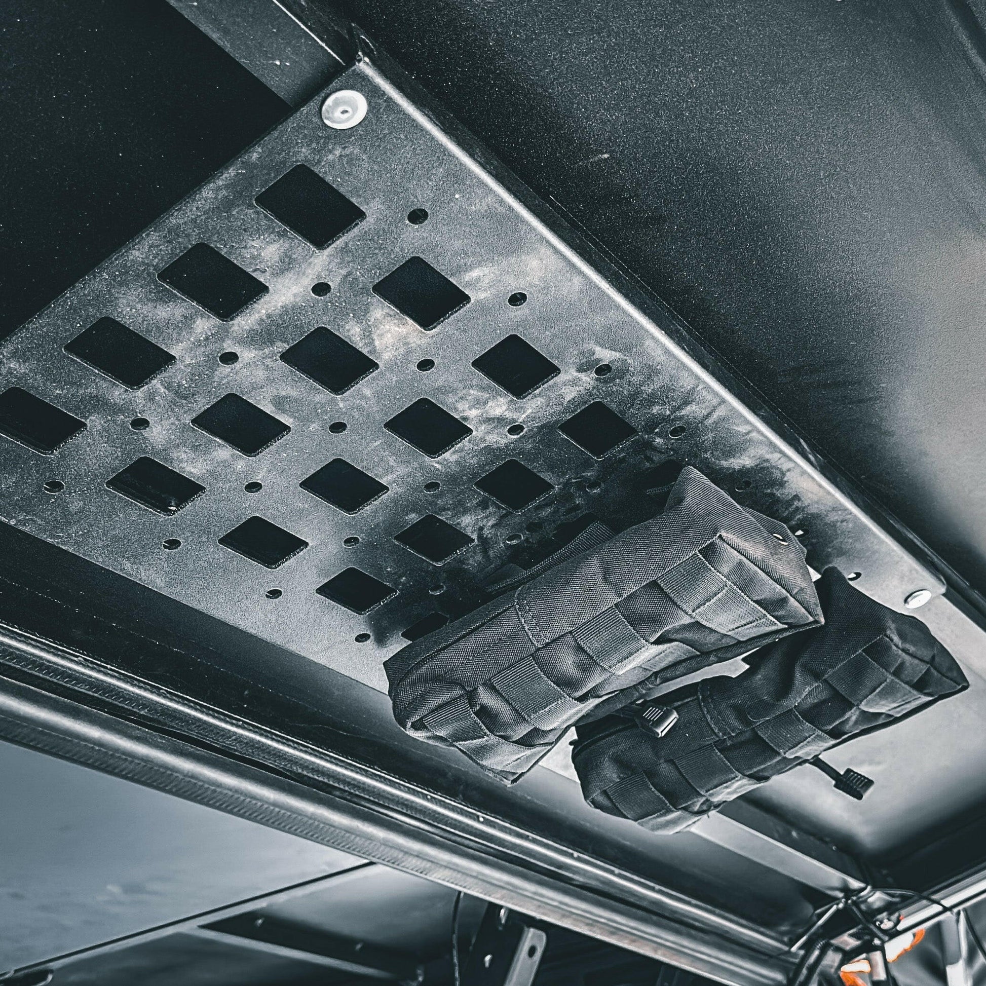 Molle Panel Full Size Truck Canopy Camper Inside – Driver Side Dirtbox Overland