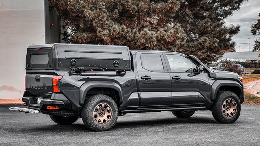 Gull Wing Truck Cap Topper & Overland Camper Shell for Work, Camping & Off-Road |  Overland