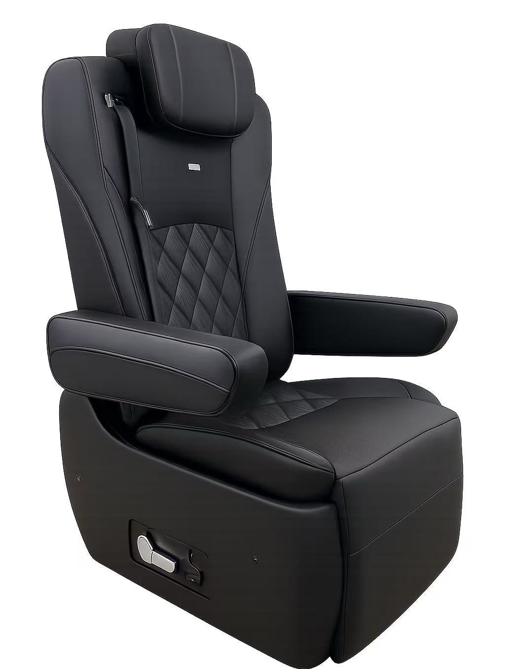 DOT Certified Luxury Quilted Airline Captain Seat for MPV/Vans Pathfinder