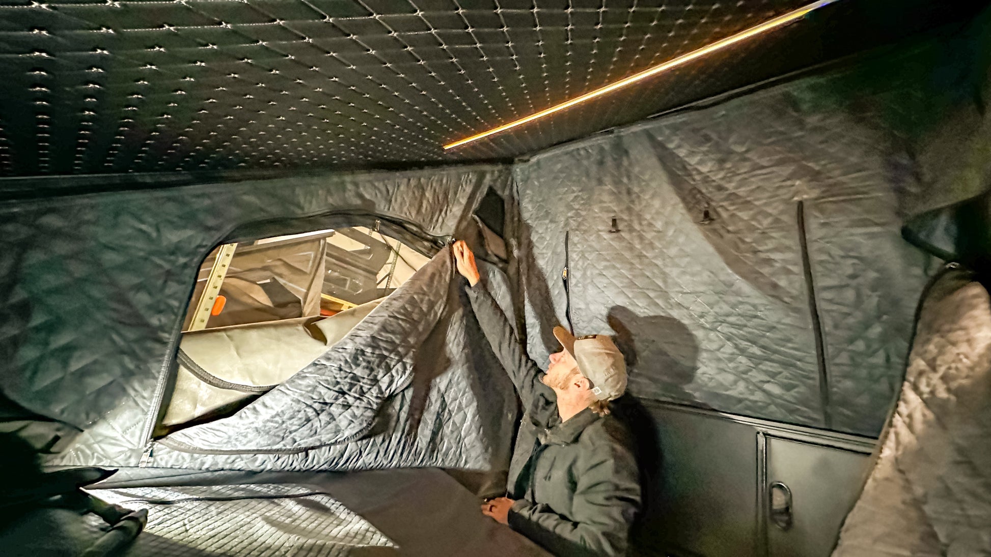 Canopy Camper Insulation Kit | All-Weather Thermal Liner for Overlanding Canopy Camper Insulation Kit – Full-Size Long Bed Dirtbox Overland