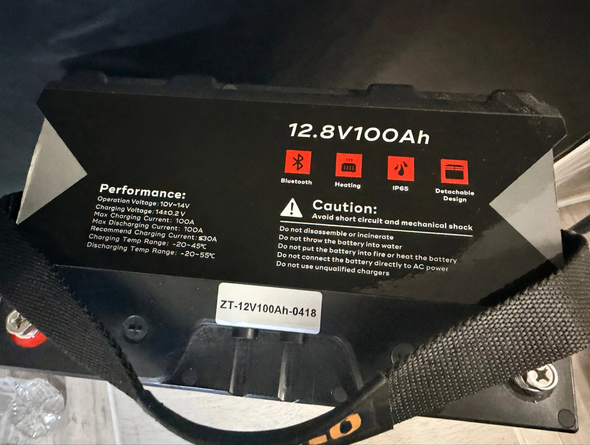Elite Series 12.8V 100Ah LiFePO₄ Battery Pathfinder