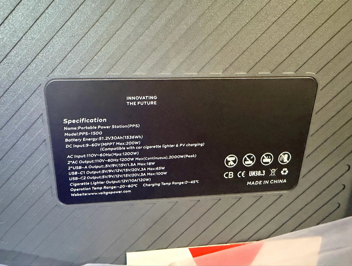 Portable Power Station PPS-1500 — 1536Wh LiFePO4 Solar Generator Pathfinder
